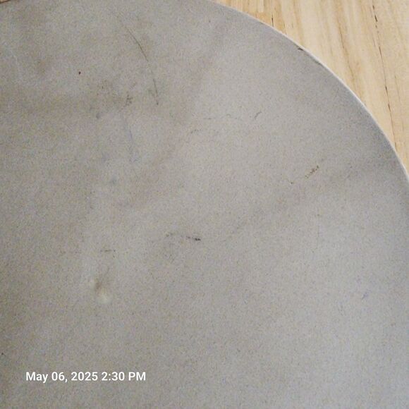 Pampered Chef 13” Round Pizza Stone Family Heritage Collection USA Made 098K - Picture 7 of 9